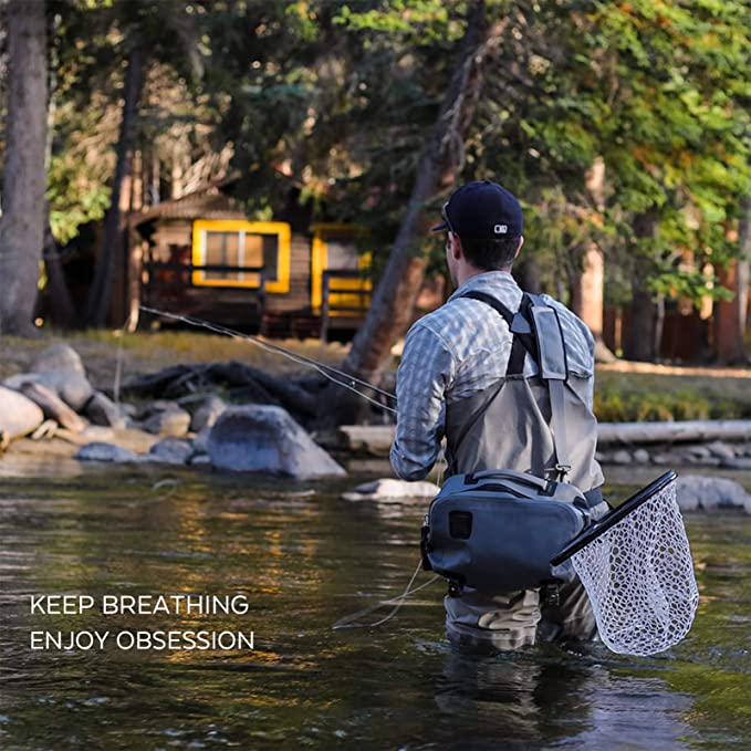 Men's Fly Fishing Waders Three - đánh giá và giá Fishing Socks