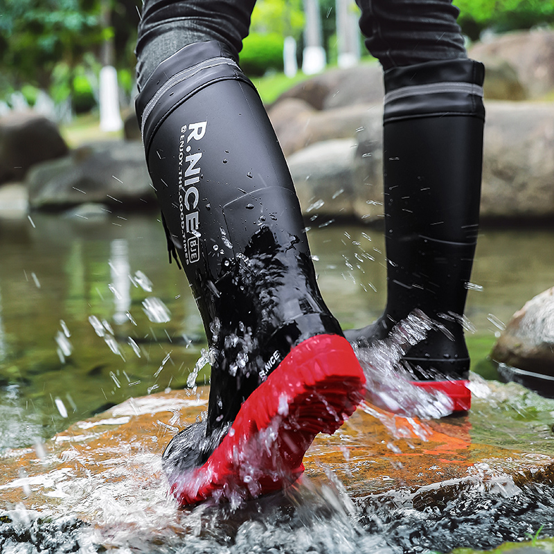 Men's Fashionable Outdoor Rain - đánh giá và giá Fishing Boots